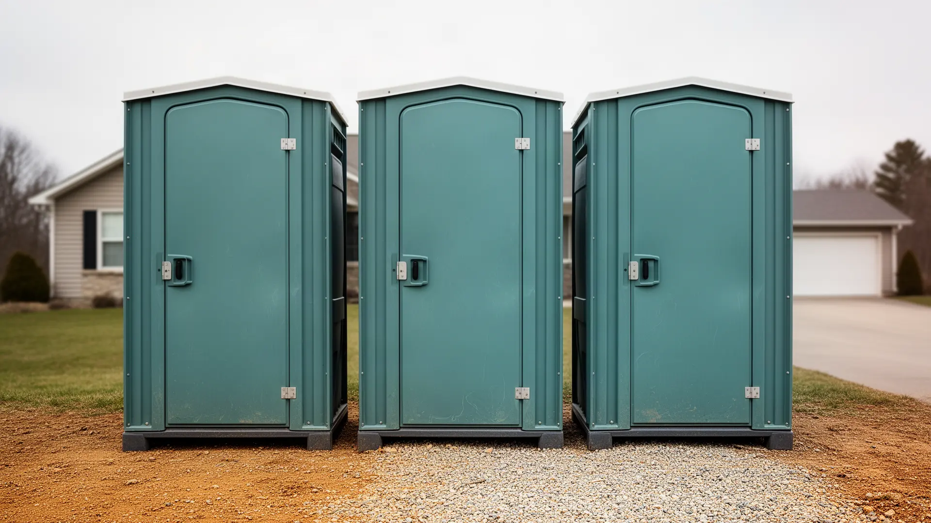 Clean porta potty unit from Dalewell Bros Porta Potties in Washington, DC